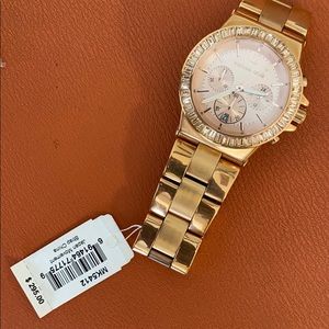 MICHAEL KORS ROSE GOLD DYLAN WATCH